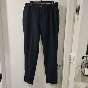 14th & Union Men's Black Tapered Chinos